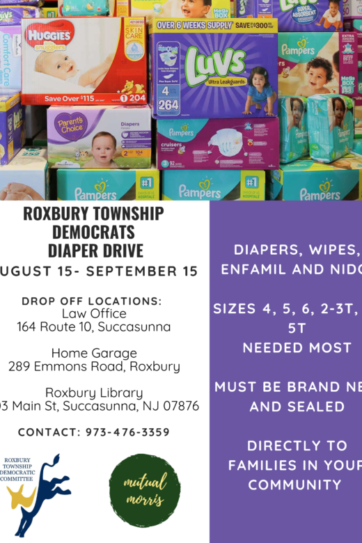 Diaper Drive infographic