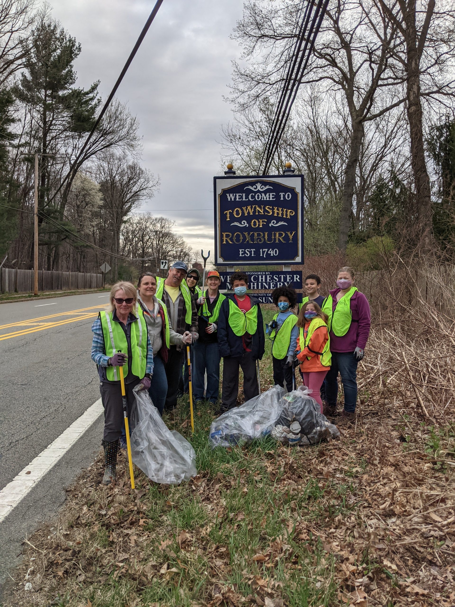 Roxbury Dems Township Clean Up Day Spring 2022